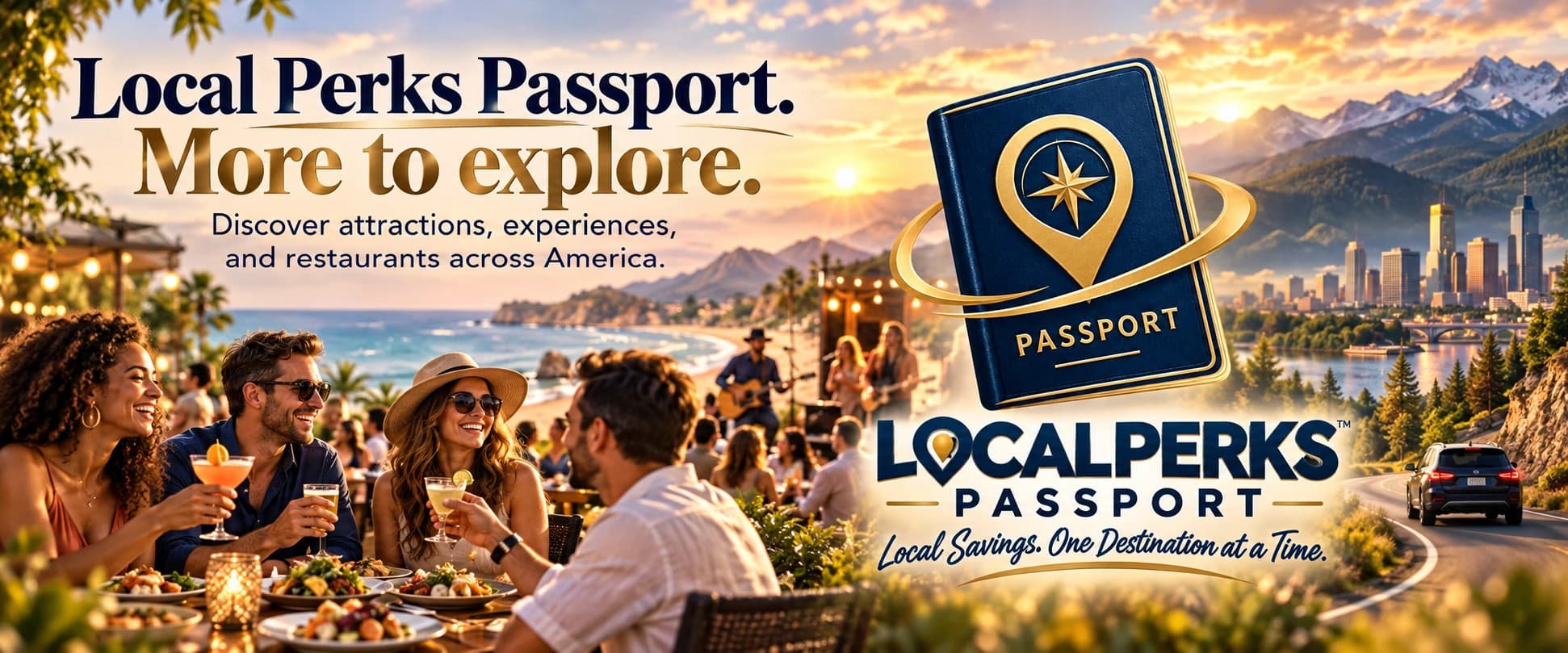 Local Perks Passport. More to explore. Discover attractions, experiences, and restaurants across America.